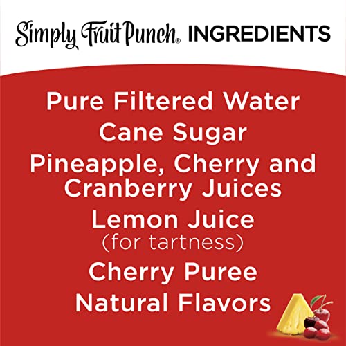 All Natural Simply Fruit Punch Juice Drink, 52 Fl Oz Bottle