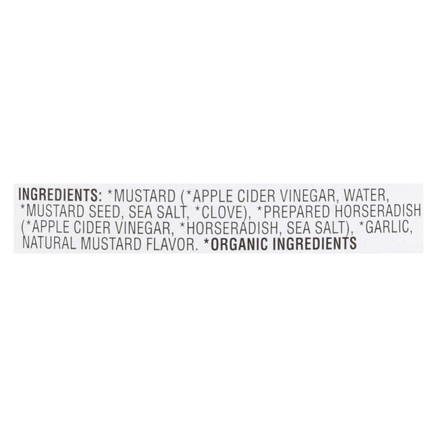 Annie'S Naturals Horseradish Mustard (12X9 Oz)