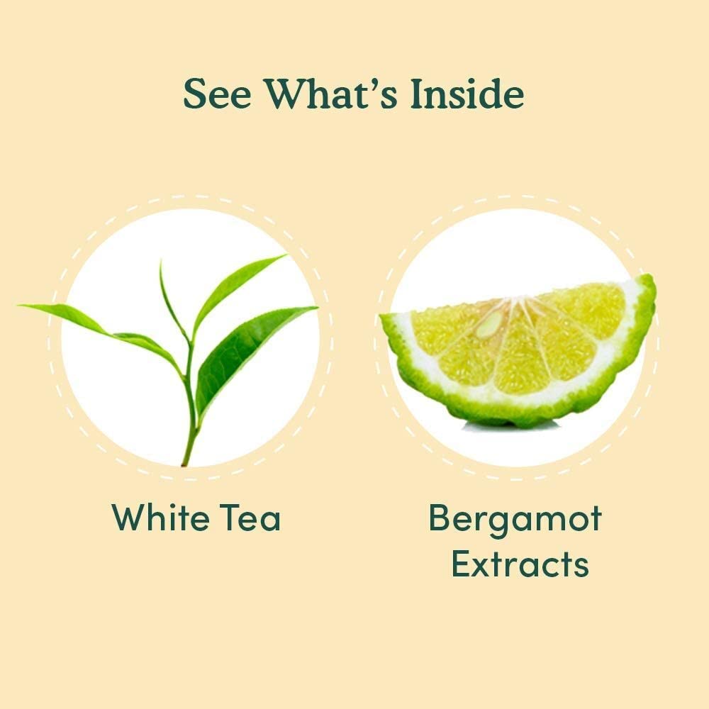 Vahdam, Earl Grey Imperial White Tea Loose Leaf (25 Cups/1.76Oz) High Elevation Grown, White Tea Loose Leaf Tea | Brew As Hot Te