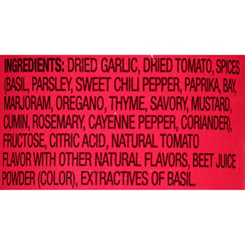 Dash Salt-Free Seasoning Blend, Tomato, Basil And Garlic, 2 Ounce (Pack Of 8)