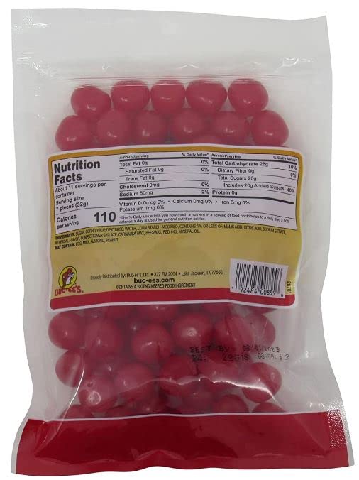 Buc-Ee'S Cherry Sours Red Candy, 12 Oz