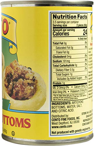 Cento Artichoke Bottoms, 14-Ounce Cans (Pack of 12)