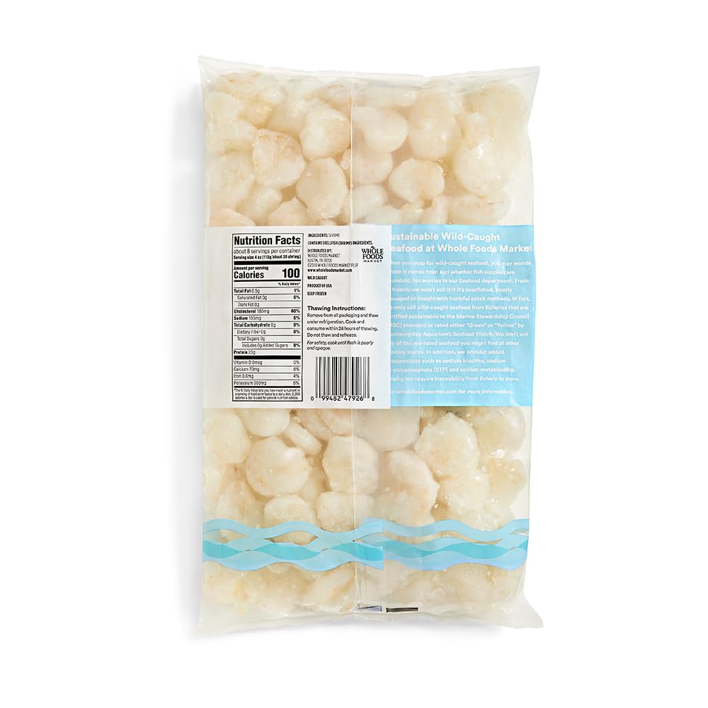365 Everyday Value, Key West Pink Shrimp 70-90 Count, 32 oz