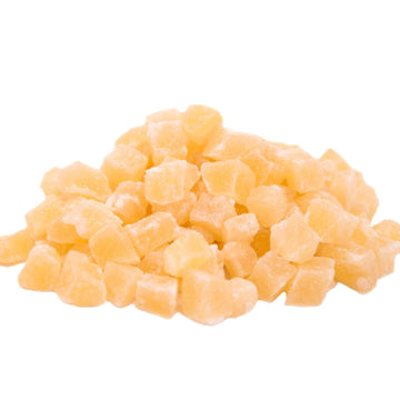 GERBS Dried Pineapple Cubes 4 LBS. | Freshly Dehydrated Resealable Bulk Bag | Top Food Allergy Free | Sulfur Dioxide Free Diced 