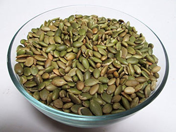 Pumpkin Seeds (Pepitas)-Roasted & Unsalted, 5 LB Bag