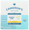 Camerons Coffee Single Serve Pods, Breakfast Blend, 32 Count (Pack of 1)