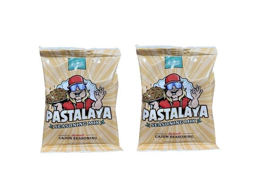 Cajun Two Step - StaleKracker - Pastalaya Seasoning Mix 3.2 oz - Pack of 2