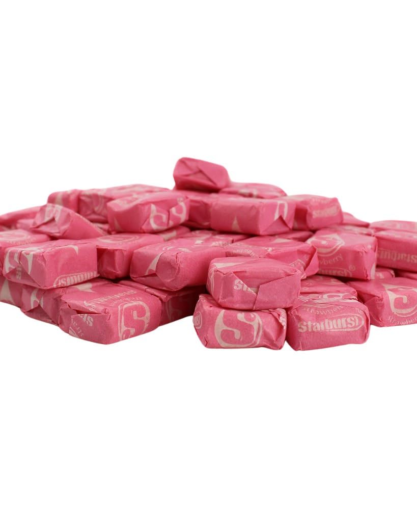 All Pink Star Candy, Bulk Burst Pink Candies for Celebrations, Color Themed Parties, Buffet, Holidays, and Pinatas (1 Pound)