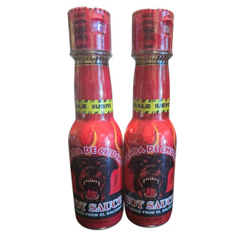 Trompa De Chucho Salsa mas picante de El Salvador Imported by TDP Specialties 6 oz bottles 2 pack