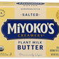 MIYOKOS CREAMERY Organic Salted Vegan Butter, European Style Cultured Plant Milk Butter, 8 Ounce (Pack of 1)