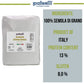 Italian Semola Flour, 11 Lbs (5 Kg), Fine Ground Semolina Rimachinata For Fresh Pasta, Bread, Grano Duro, Product Of Italy, Duru