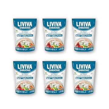 Liviva Organic Shirataki Pasta Rice With Oat 14.11 Oz. (Pack Of 6)