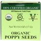 Spicely Organic Poppy Seed, 0.6 Ounce (Pack Of 6)