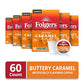 Folgers Buttery Caramel Artificially Flavored Coffee  Keurig K-Cup Pods  10 Count Box (Pack of 6)
