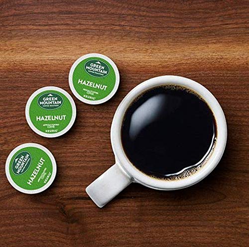 Green Mountain Coffee Hazelnut K-Cups, 24 Count Boxes, Pack of 2, Compatible with Keurig malt-inspired