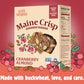 Maine Crisp - Crisps Cranberry Almond - Case Of 10-4 Oz