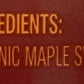 Trader Joes Organic Maple Butter, Spreadable Creamy Maple Syrup, 7 ounces (198 grams)