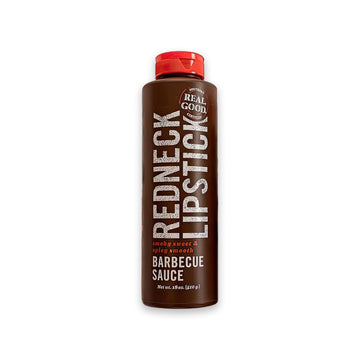 Redneck Lipstick BBQ Sauce, Smoky Sweet and Spicy, 18 oz (1 Pack)