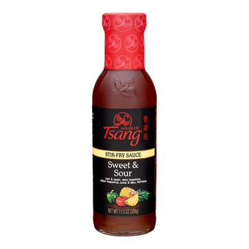 House of Tsang Sweet & Sour Stir Fry Sauce, 11.5-Ounce Units, Pack of 6