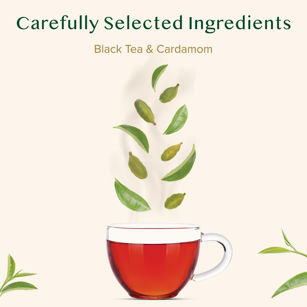 Vahdam, Cardamom Chai Tea Loose Leaf (100 Cups,7Oz) India'S Traditional Cardamom Tea | Spiced Chai Tea | Brew Hot Tea, Iced Tea