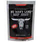 No Mans Land Hot Beef Jerky High Protein Low Calorie Low Carb Beef Snack 3.0Oz Bag