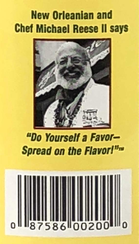 CREOLE MUSTARD - All Natural Gourmet Creole Ground Mustard, Fat Free and Mildly Spicy Mustard, Maison Louisianne Shut-My-Mouth M