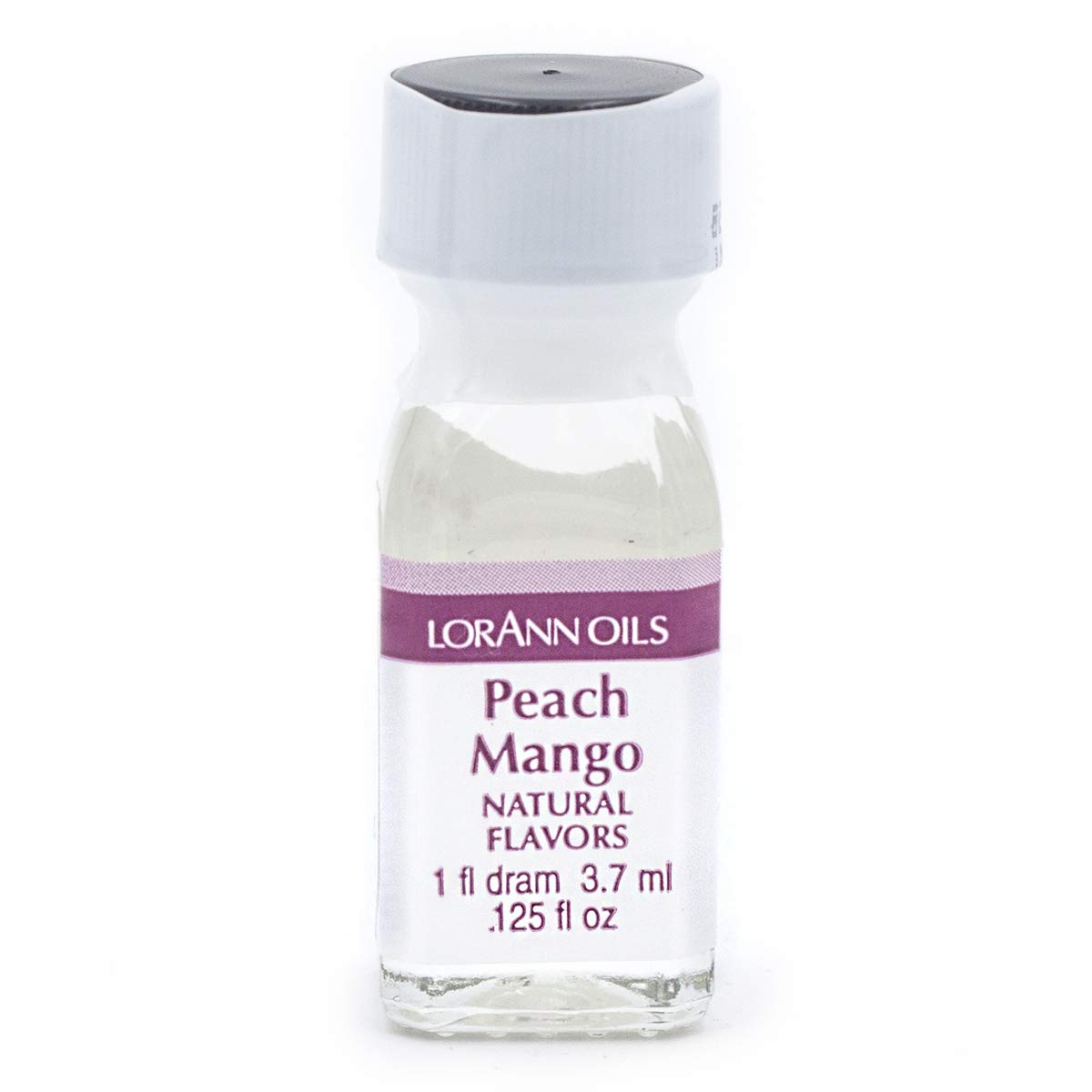 LorAnn Peach Mango SS Flavor, 1 dram bottle (.0125 fl oz - 3.7ml - 1 teaspoon) 2 Pack