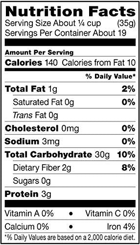 Pure Living Liv Organic Sprouted Brown Rice Flour - 24 Oz - Pureliving (Pack Of 2) - Mildly Sweet And Aromatic, It Acclimates It