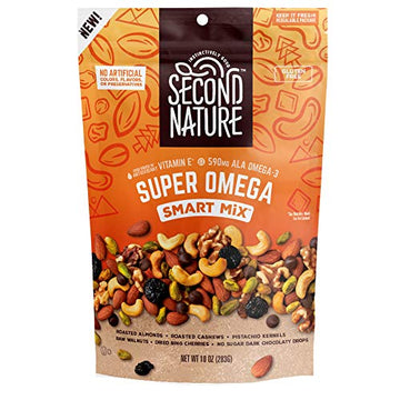 Second Nature Super Omega Smart Mix Pouch,10 Ounce (Pack of 1)
