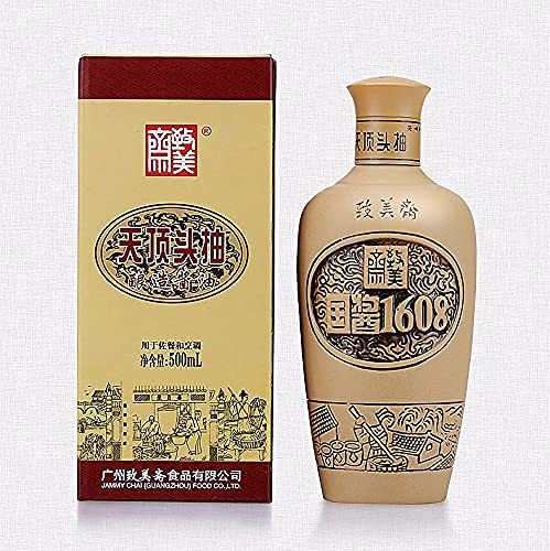 Jammy Chai Superior First Press Non-Gmo Soy Sauce - Time-Honored Brand Since 1608, Double-Fermented Craft Brewing Technique, Art