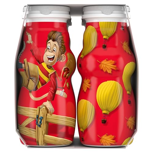 Danimals Smoothie Apple Pie Dairy Drink Multi-Pack, 6 Ct, 3.1 OZ Smoothie Bottles