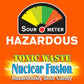 Toxic Waste - Nuclear Fusion - Dual Flavored, Hazardously Sour Candies - 5 Assorted Flavor Combinations - 1.48 Oz Drums, Pack Of 3