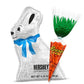 Hershey Solid Milk Chocolate Bunny & Pieces Carrot Bag - Large Wrapped Bunny With Chocolate Candy In a Crunchy Shell For Basket 