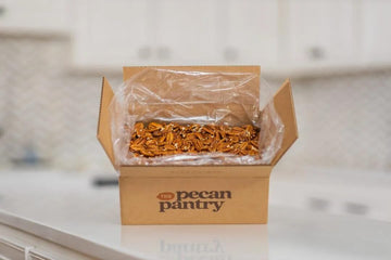 The Pecan Pantry Pecan Halves - Natural, Raw Fancy Pecans Pieces For Dishes And Desserts - U.S.A. Grown - Flavourful, Freshly Sh