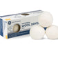 Ge Appliances Wool Dryer Balls, Xl 3 Inch Reusable Natural Fabric Softener Made Of 100% Pure New Zealand Wool, Set Of 3