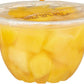 Large Online Retailer Fresh, Yellow Cling Diced Peaches In Fruit Juice, 4 Oz Bowls (Pack Of 4) (Previously Happy Belly, Packaging May Vary)