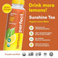Lemon Perfect Sunshine Tea, Hydrating Flavored Lemon Water, Zero Sugar, Healthy Hydration Drinks, 15.2 Fl Oz Bottles (12-Pack)