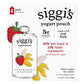 siggis Kids Lowfat Yogurt Pouches, Strawberry Banana, 3.5 oz. Each, 4 Ct - 2% Milkfat