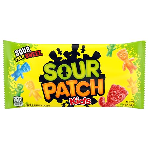 SOUR PATCH KIDS and SWEDISH FISH Mini Soft & Chewy Candy Variety Pack  Bulk Candy  20 Snack Packs