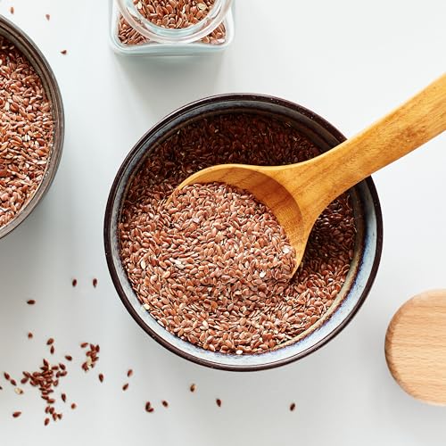 Yupik Organic Golden Flax Seeds, 2.2 lb (35.2 oz), Pack of 6, Gluten-Free, Non-GMO, Kosher, Raw Seeds, Excellent Source of Fiber