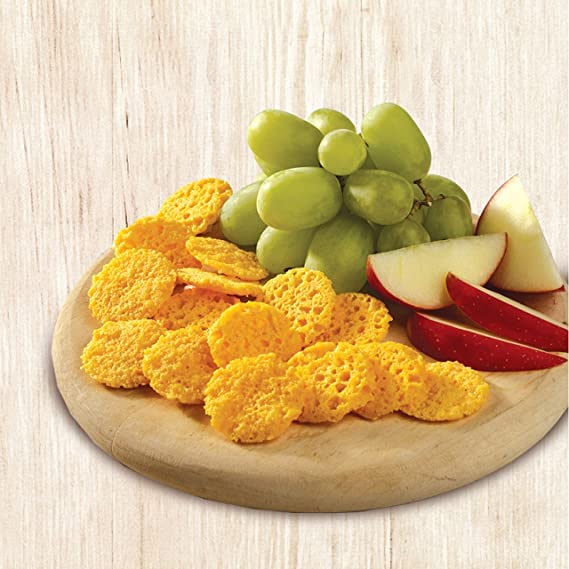 Mrs. Cubbison'S Cheese Crisps - 100% Real Cheese, Keto Friendly, Great For Snacking And Salad Topper - Cheddar Flavor, 1.98 Ounc