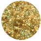 CakeSupplyShop Metallic Gold Stars Edible Shimmer Glitter for Cakes and Cupcakes .15 oz Jar