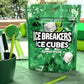 Ice Breakers Ice Cubes Spearmint Sugar Free Chewing Gum Pouch, 8.11 Oz (100 Pieces), (Packaging May Vary)