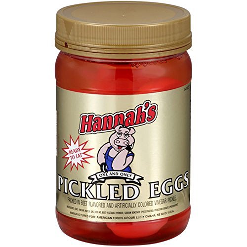 Hannahs Ready To Eat Pickled Eggs Quart Jar
