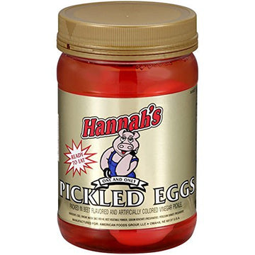 Hannahs Ready To Eat Pickled Eggs Quart Jar