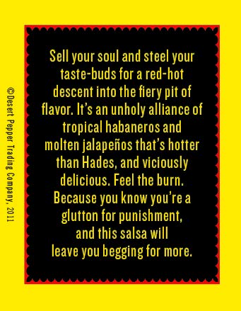Desert Pepper Salsa XXX Roasted Habanero, 16 Ounce (Pack of 6), Model 00057711