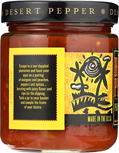 Desert Pepper Trading/Renfro Salsa, Peach Mango, 16-Ounce (Pack of 3)