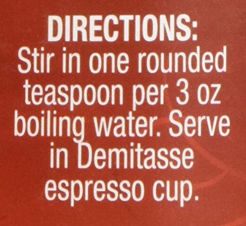 Ferrara Instant Espresso Coffee, 2 Oz (Pack Of 12)