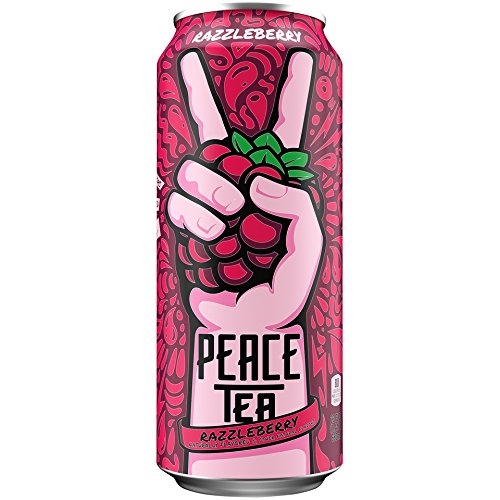 Peace Tea Razzleberry Sweet Iced Tea Drinks, 23 Fl Oz (Pack Of 12)