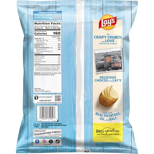 Lays Lightly Party Size, 12.5 Oz